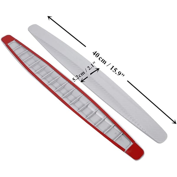 Skyddande PVC Bumper Skydd (2-Pack) Bil Skydd