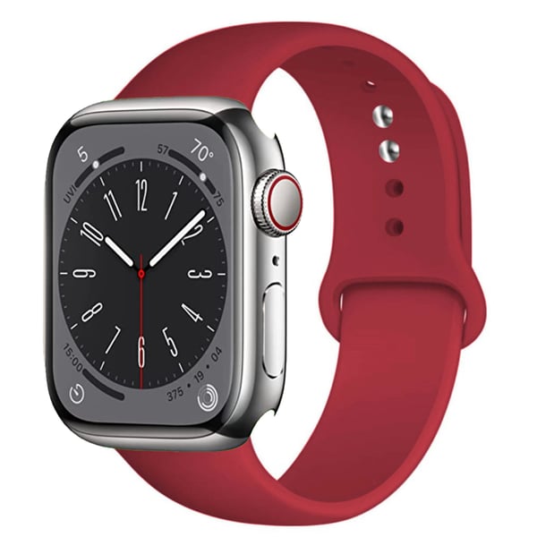 Apple Watch Silikonarmband 42mm/44mm/45mm/49mm