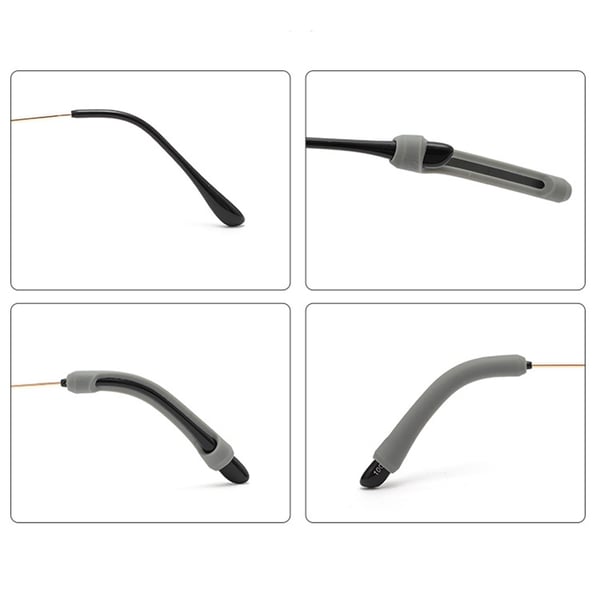 1-Par Smarta Anti-Slip Glasögonkrokar