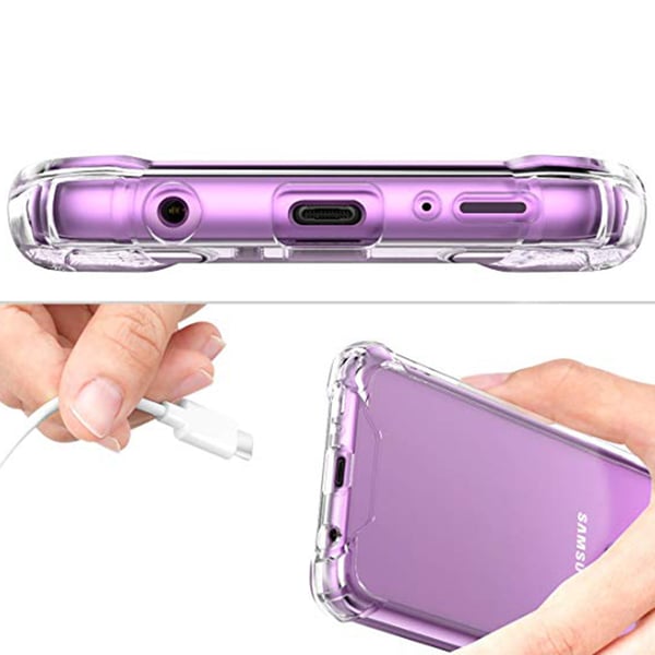 Samsung Galaxy S9 - Kraftfullt Skal med Korthållare