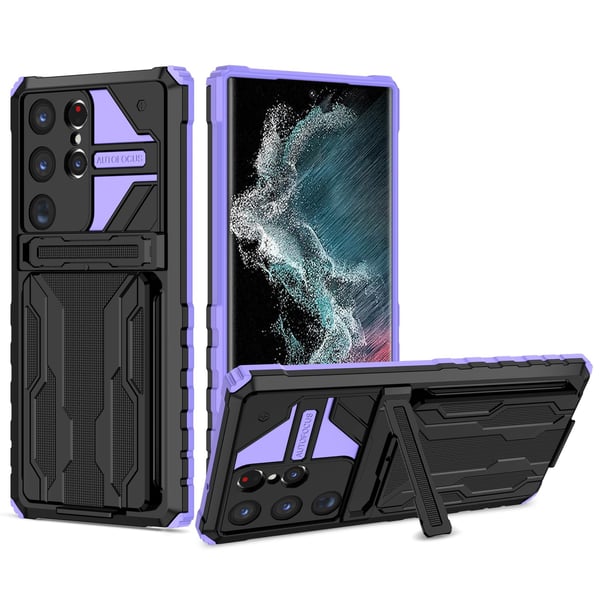 Galaxy S23 Ultra Wallet Case - Perfekt Skydd och Funktion i Ett