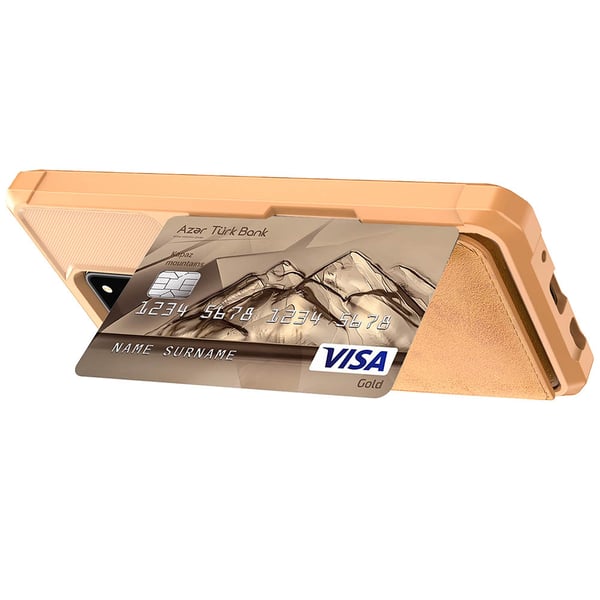 Praktiskt Skal med Korthållare - Samsung Galaxy S20 Ultra