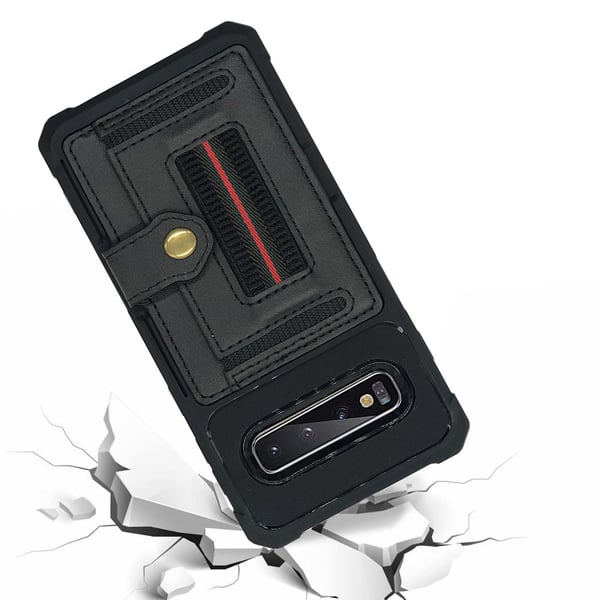 Genomtänkt Skal med Kortfack - Samsung Galaxy S10