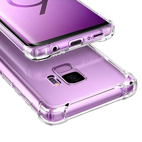 Samsung Galaxy S9 - Kraftfullt Skal med Korthållare