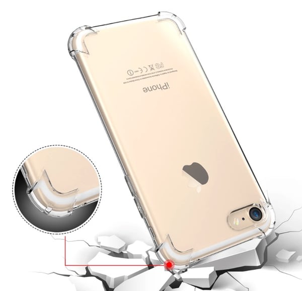 iPhone 6/6s PLUS Stötdämpande Silikonskal med extra tjocka hörn