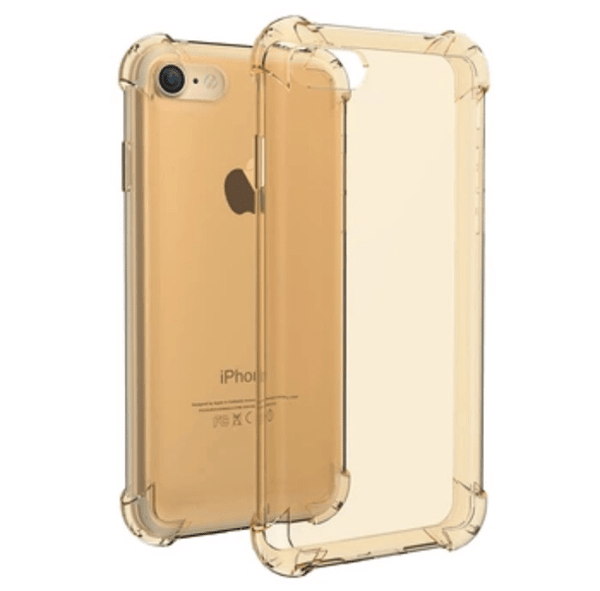 iPhone 7 - Exklusivt Praktiskt Stilrent Silikonskal Anti-crash