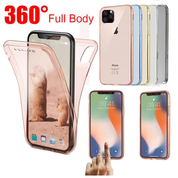 Robust Dubbelsidigt Silikonskal - iPhone 11 Pro Max