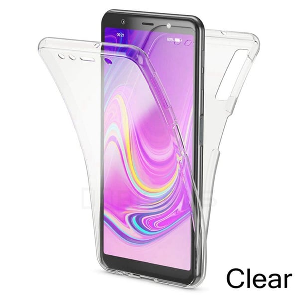 Praktiskt Smart Dubbelsidigt Silikonskal - Samsung Galaxy A10