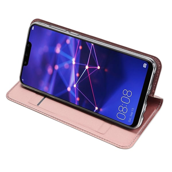 DUX DUCIS Exklusiva Fodral med kortfack - Huawei Mate 20 Lite