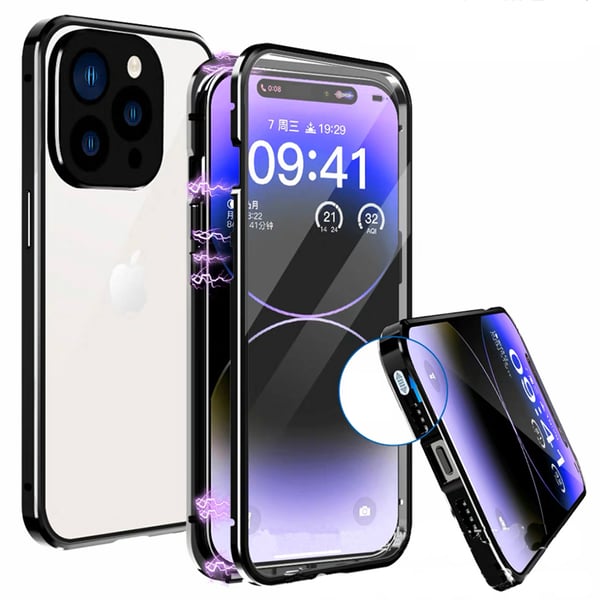 Praktiskt Magnetiskt Dubbel Skal - iPhone 14 Pro Max