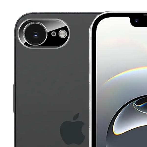 iPhone 16E - Högkvalitativt Linsskydd med Kristallklar Yta