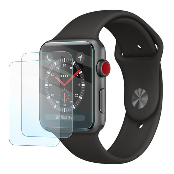 3-PACK Apple Watch Series 7/8 41/45mm Härdat Skärmskydd