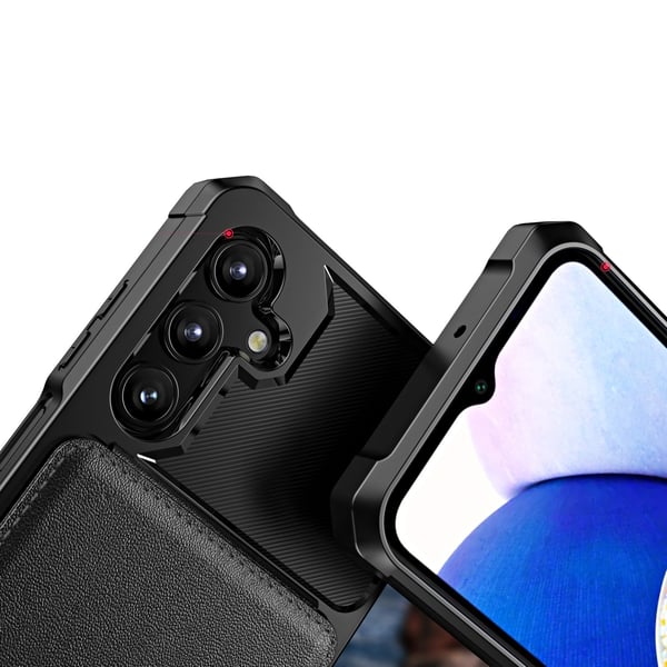 Samsung Galaxy A15 4G/5G Smidigt Plånboksfodral från Leman