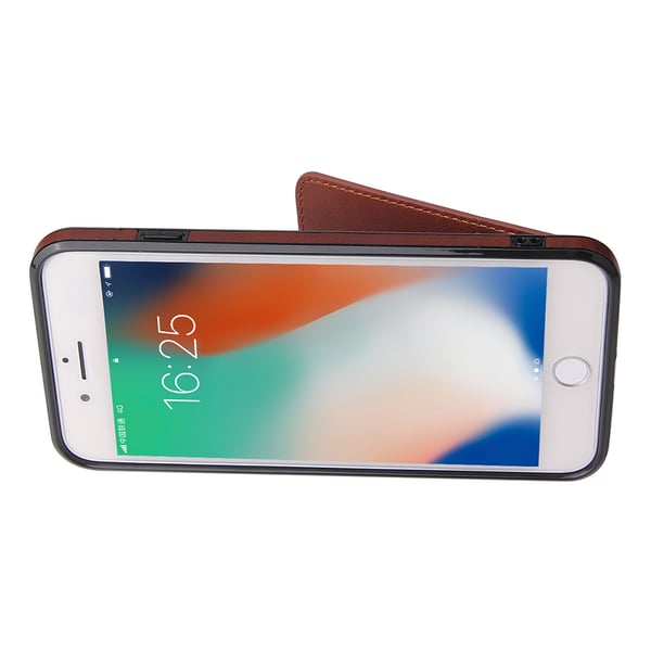 Kraftfullt Skal med Kortfack - iPhone 8 Plus