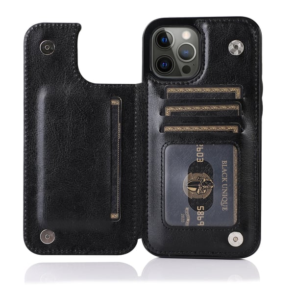 iPhone 14 Pro - Nkobee Skal Kortfack Plånbok
