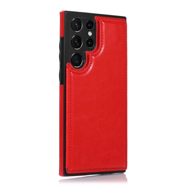 Praktiskt Skal med Korthållare - Samsung Galaxy S22 Ultra
