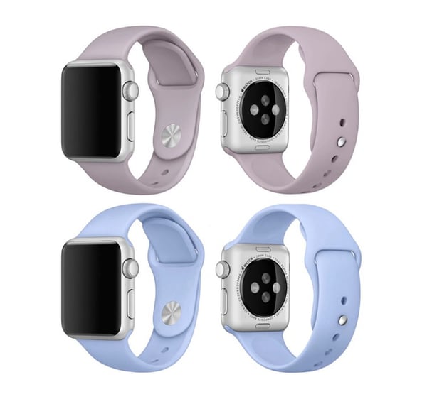 Apple Watch 38/40/41mm - NORTH EDGE Stilrena Silikonarmband