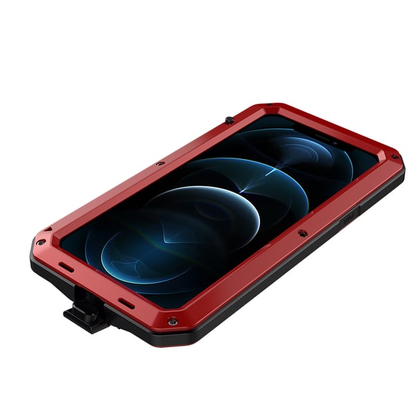 Integrerat 360-Skyddsskal i Aluminium HEAVY DUTY - iPhone 14