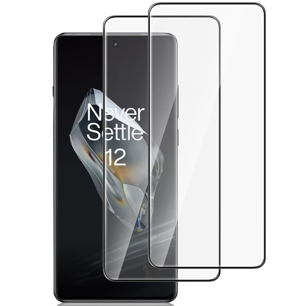 Ultimat 3D-skydd för OnePlus 12 - Med Kameralinsskydd i ett set