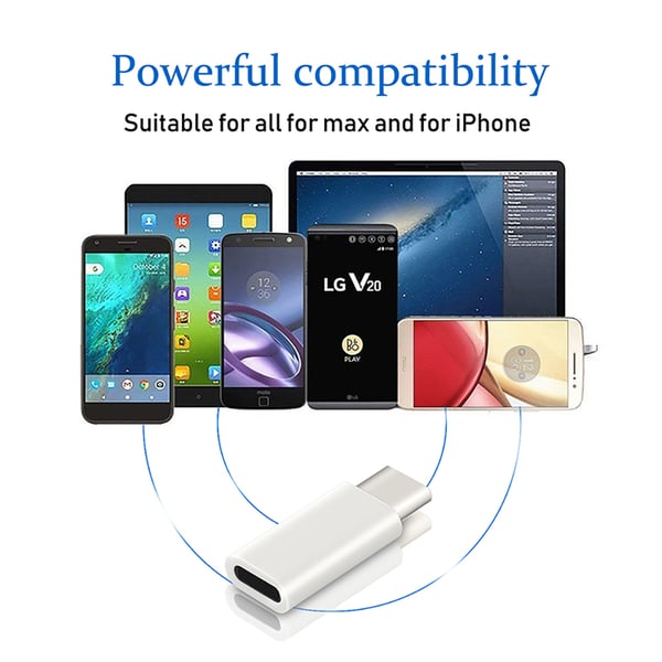 Apple Lightning till USB-C Adapter (USB 3.0) PLUG AND PLAY