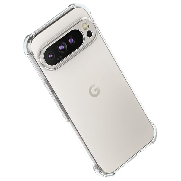 Google Pixel 9 Pro - Stötdämpande Floveme Silikonskal med Perfekt Passform