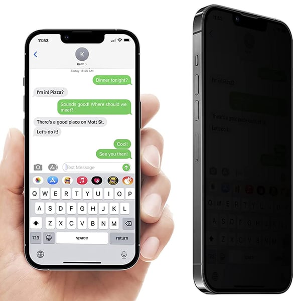 iPhone 16E  Sekretess-Skärmskydd med Perfekt Passform