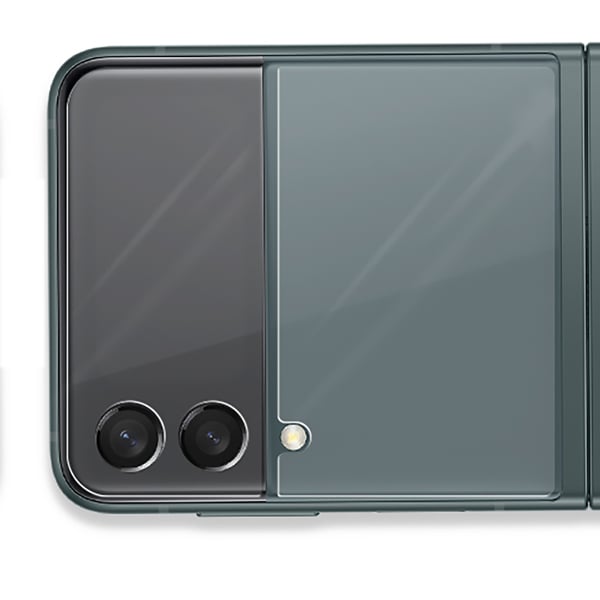 3-PACK 4-in-1 Skärmskydd & Kameralinsskydd Galaxy Z Flip 4