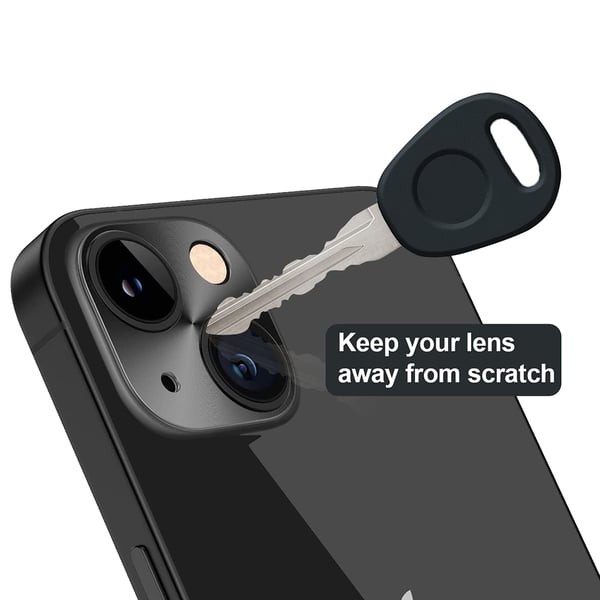 Kameralinsskydd 2.5D HD-Clear 0,4mm till iPhone 15