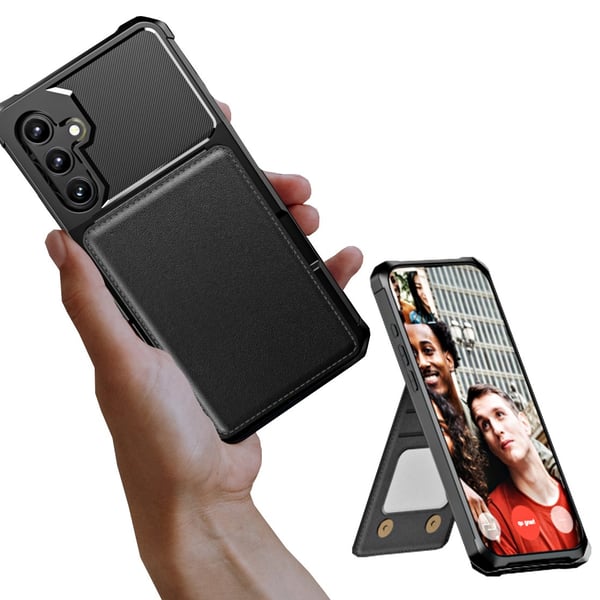 Samsung Galaxy A15 4G/5G Smidigt Plånboksfodral från Leman