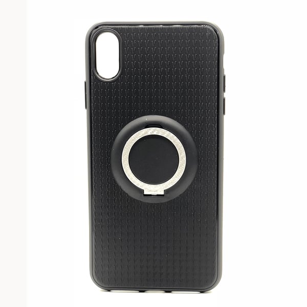 Praktiskt Skyddsskal med Ringhållare för iPhone XR