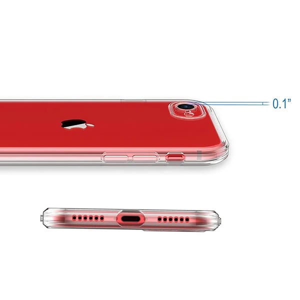 iPhone 16 E  Smart och starkt skal i silikon-gel
