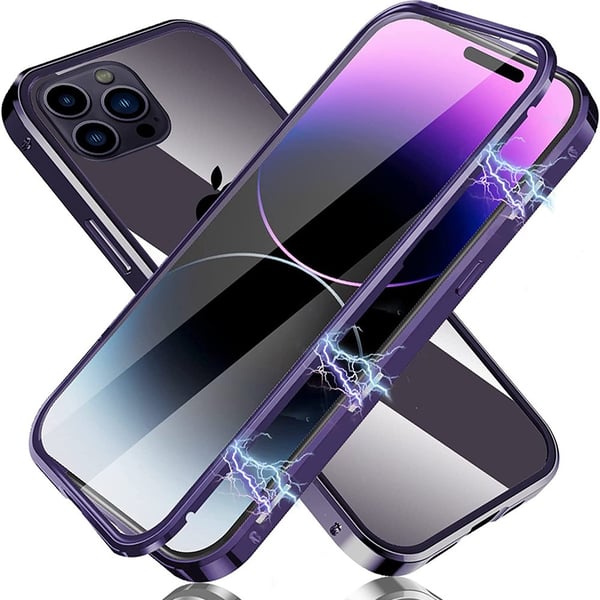 iPhone 15 Pro - Stilrent Magnetiskt Dubbelsidigt Skal