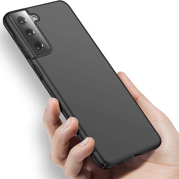 Samsung Galaxy S25 Matt Svart Skal Minimalistisk Design