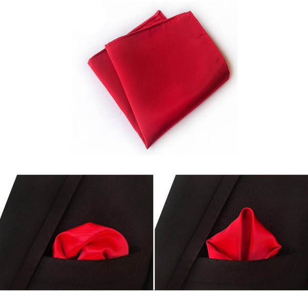 Stilsäker Pocket Square Kavaj Bröstnäsduk