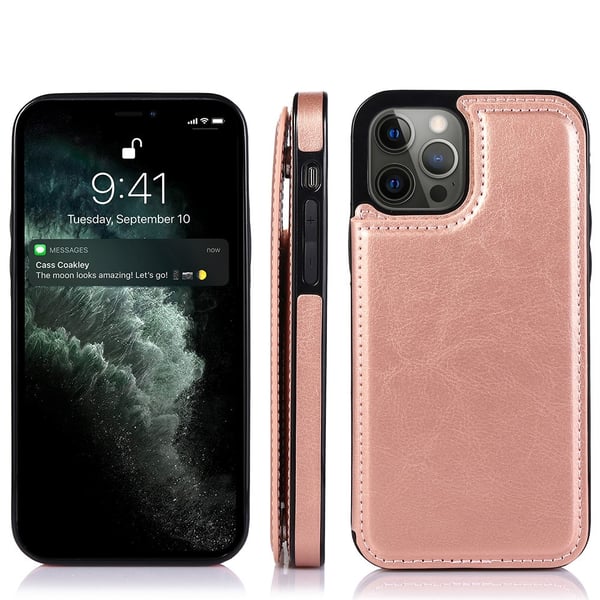 Stilsäkert Skal med Korthållare - iPhone 13 Pro Max
