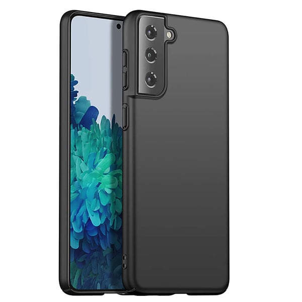 Samsung Galaxy S25 Matt Svart Skal Minimalistisk Design