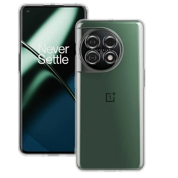OnePlus 12 Slim Silikonskal - Tunt, Starkt & Transparent