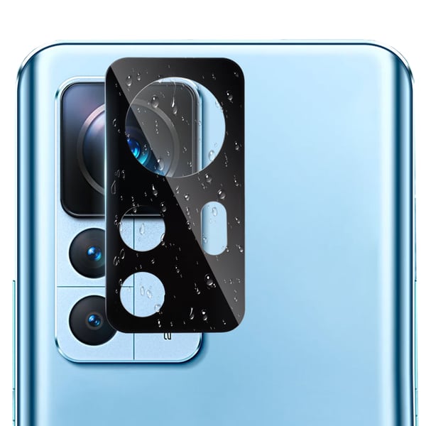 2-PACK Xiaomi 12T 2.5D Kameralinsskydd HD 0,2mm