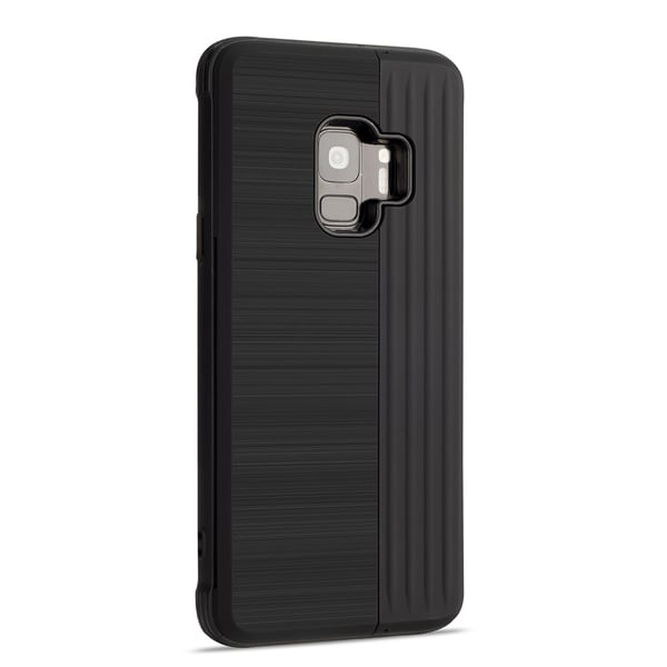EXXO-Skyddsskal med plats för kort för Samsung Galaxy S9