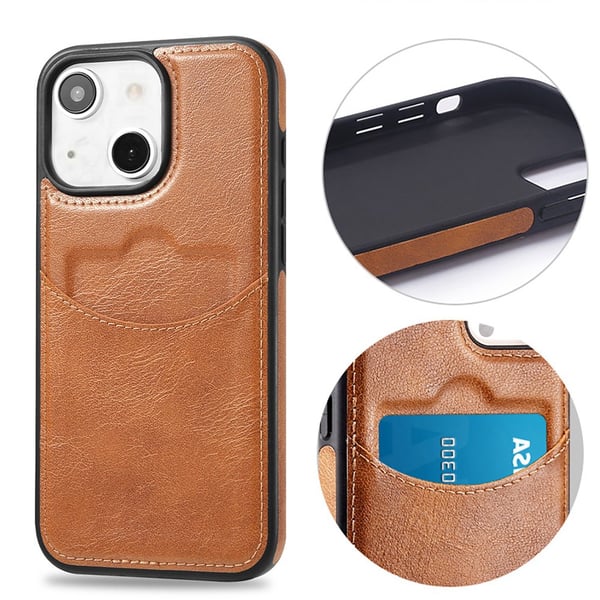 iPhone 15 Fodral med Kortfack - Smart & Elegant