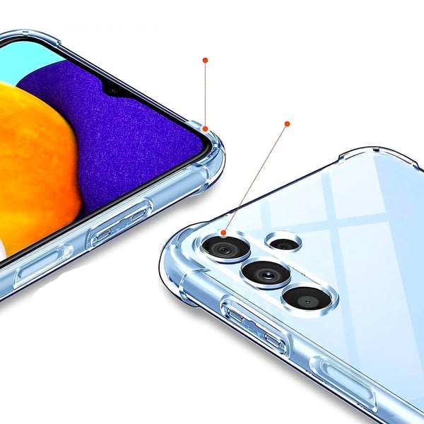 Samsung A14 5G - Skyddande Med Extra Stötdampande Funktion - Stilrent Silikonskal