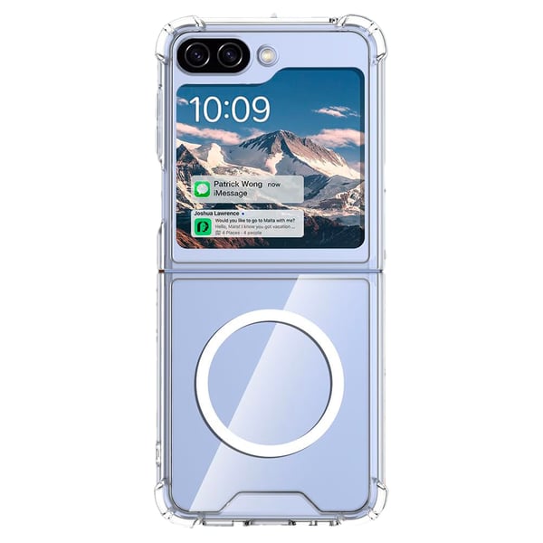 Praktiskt & Skyddande Mag-Safe Skal för Samsung Galaxy Z Flip 6