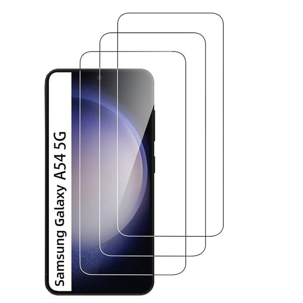 3-PACK Samsung galaxy A54 5G Skärmskydd i Härdat glas