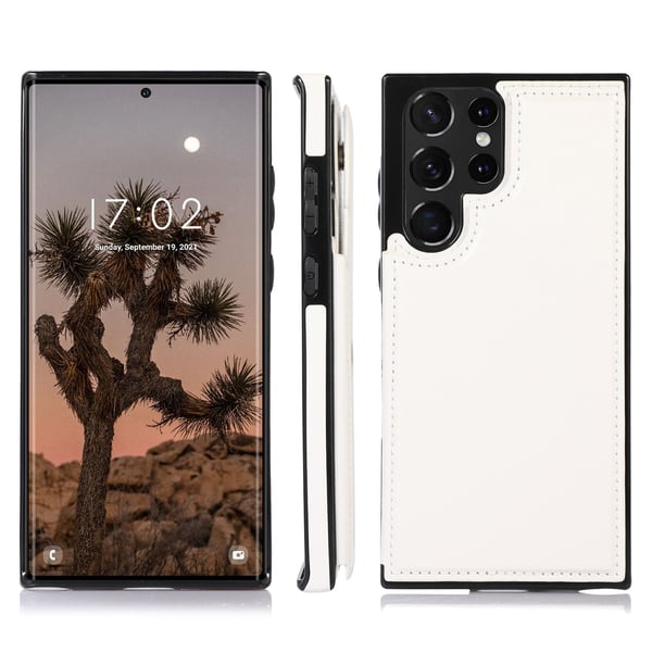 Samsung Galaxy S23 Ultra - Elegant Skal Kortfack
