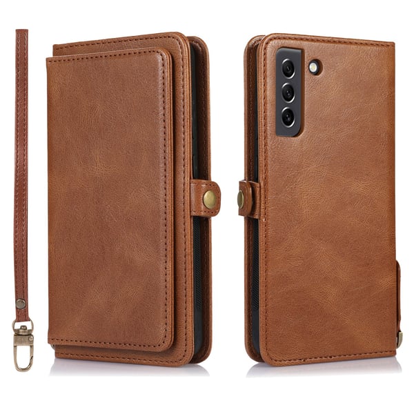 Elegant 2-i-1 Plånboksfodral i Högvärdigt PU-läder för Samsung Galaxy A14 5G