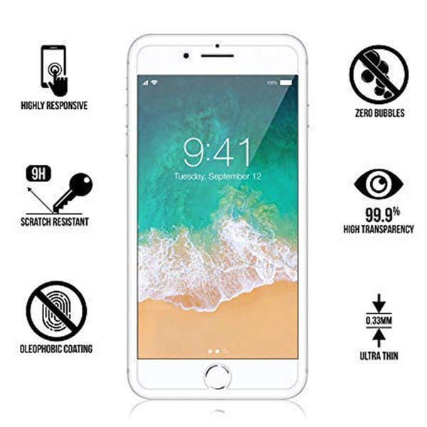 ProGuard iPhone 7+ Skärmskydd 10-PACK Standard 9H HD-Clear