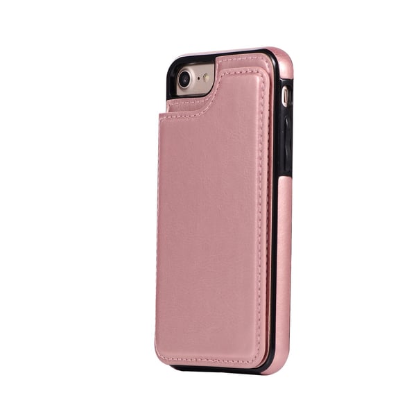 iPhone SE 2020 - NKOBEE Praktiskt Läderskal med Kortfack