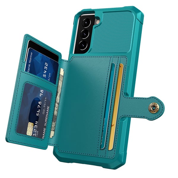 Samsung Galaxy S23 - Smidigt Skal med Kortfack