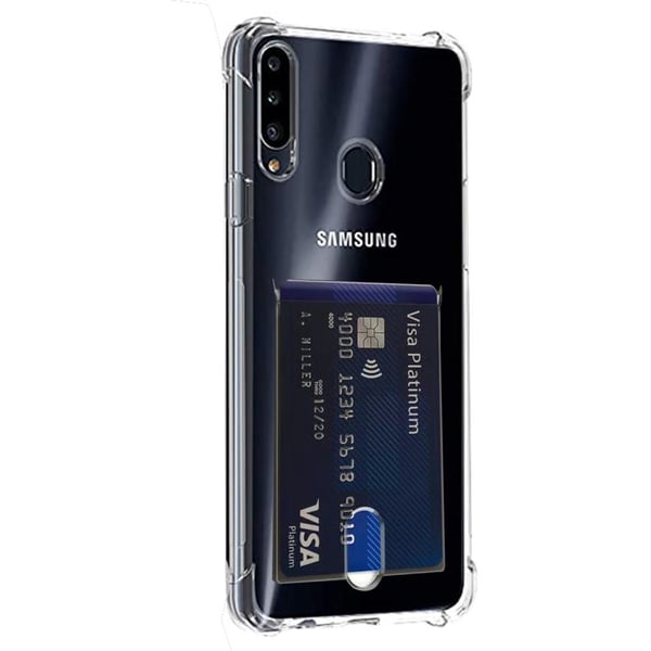 1 Set Skal + Skärmskydd + Kameralinsskydd Samsung Galaxy A20s