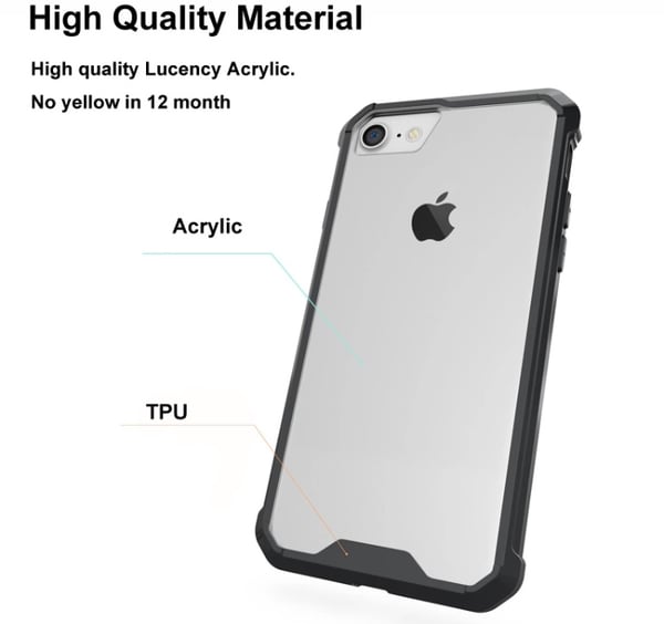 Stilrent Exklusivt Smart Stötdämpande Skal av FLOVEME - iPhone 8